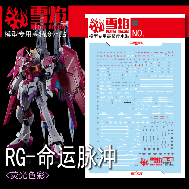 Model Kit Nuke Matrix - โมเดลสติ๊กเกอร์สไลเดอร์น้ำสำหรับ1/144 RG DESTINY Impulse สติ๊กเกอร์โมเดลอุปกรณ์เสริมของเล่น