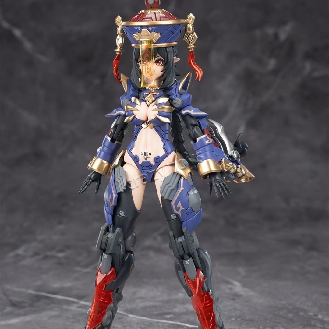 Model Kit Zombie Girl - 【มีสินค้าในสต็อก】Hemoxian Reverberation Of Medta Jiulian 1/12