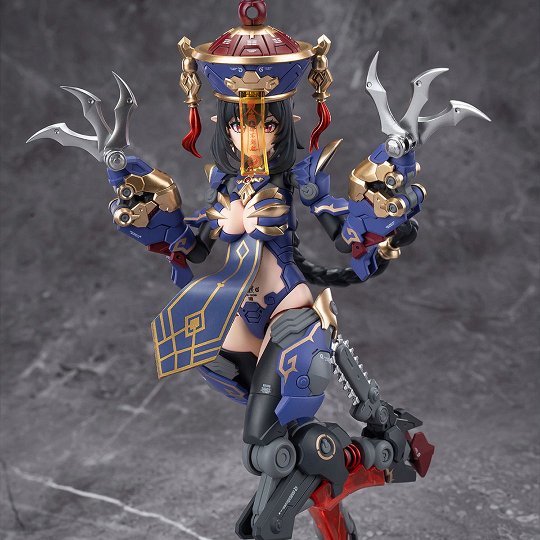 Model Kit Zombie Girl - ชุดประกอบโมเดลฟิกเกอร์แอคชั่น รีเวอร์เบอเรชั่น ออฟ เมดต้า ซอมบี้ แมชชีน