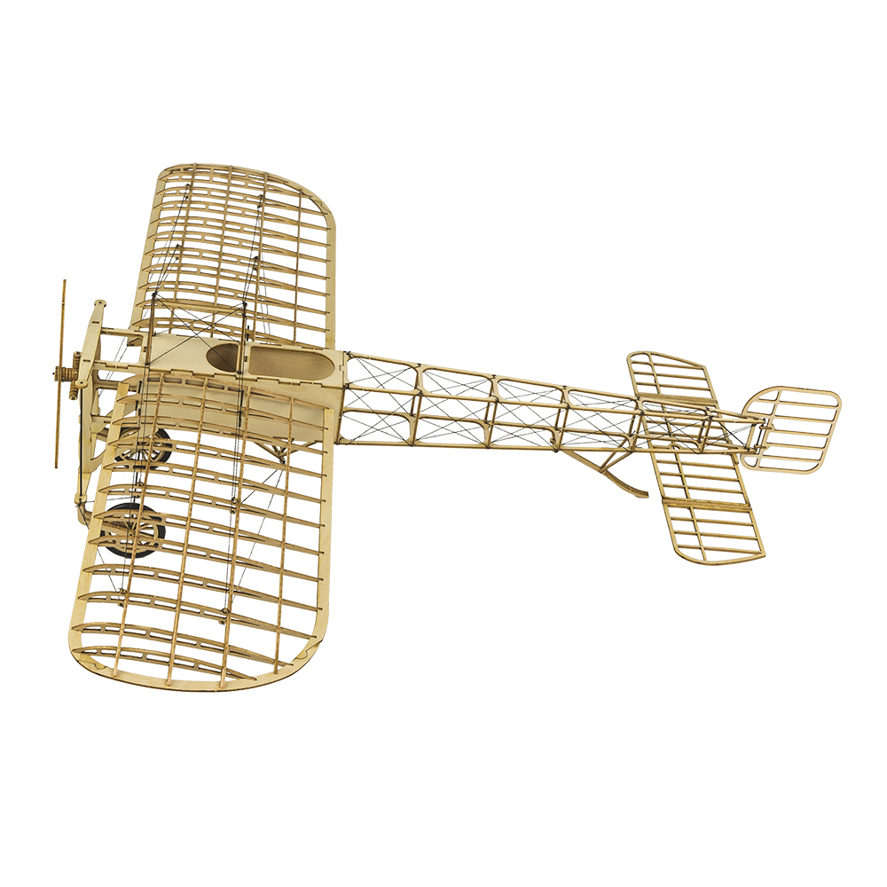 Model Kit Plane - Bleriot Xi เครื่องบิน1:20จริงเครื่องบินไม้ประกอบแข็งแบบ DIY ชุดโมเดลของเล่นไม้เครื่องประดับของขวัญสำหรับเด็ก