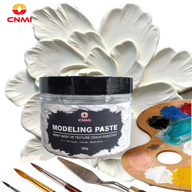 Plastic Model Paint - 300 กรัม วัสดุปั้นแบบ 3D สีขาว อะคริลิกคุณภาพสูง