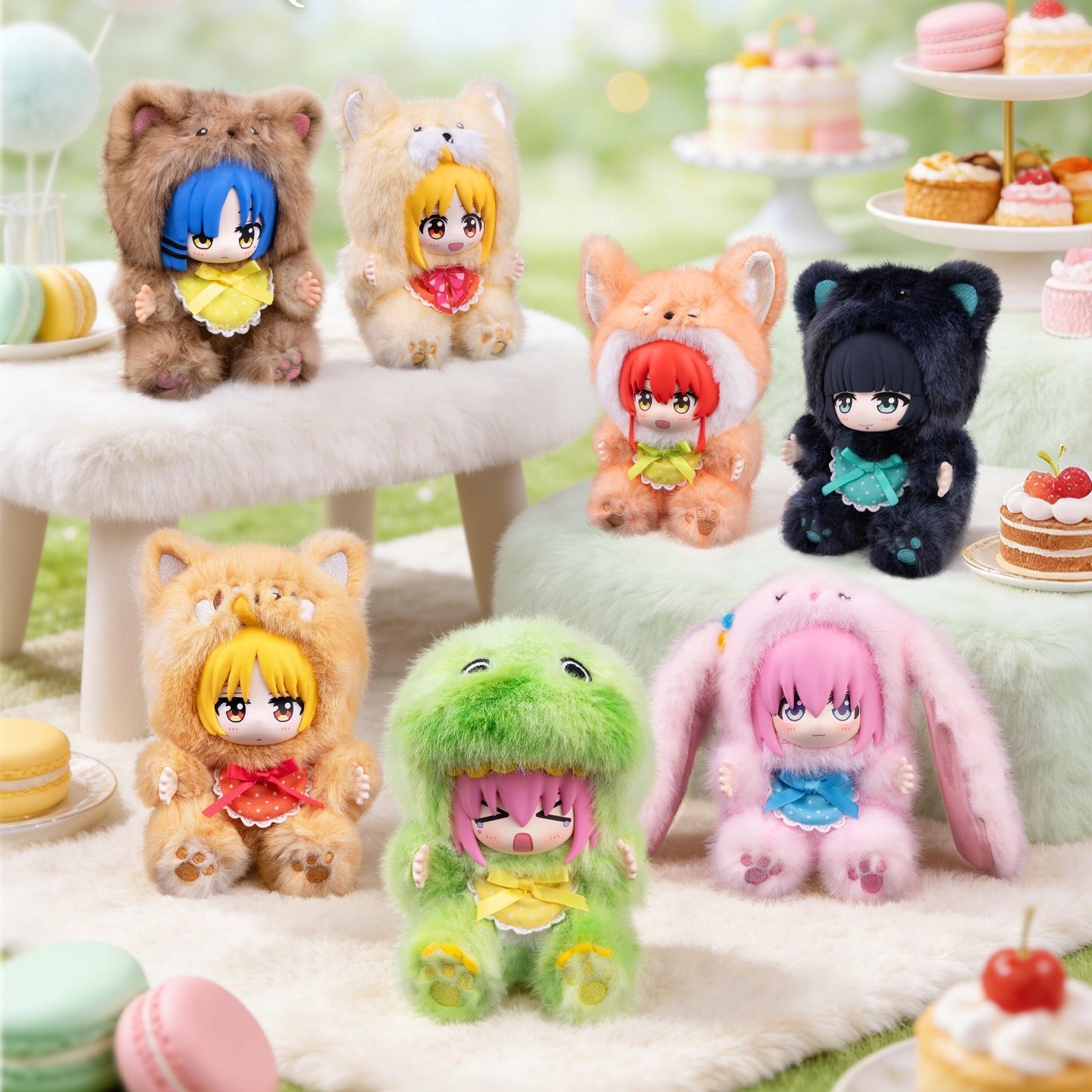 Model Kit Bocchi - EAKI อนิเมะต้นฉบับ Bocchi The Rock กล่องสุ่ม