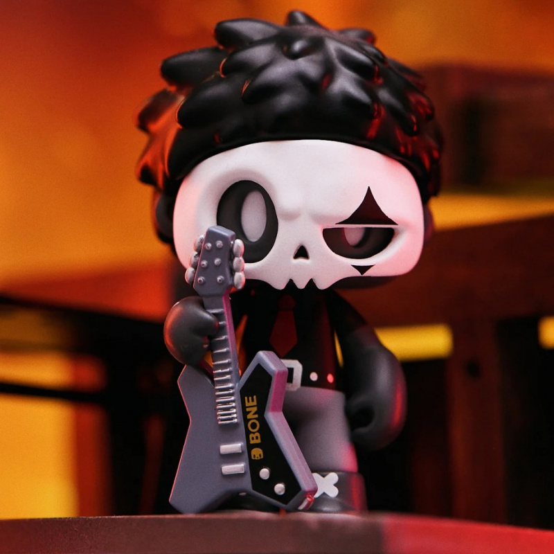 Model Kit Zombie Girl - MR.BONE JUNIOR Zombies Block Series กล่องตาบอด