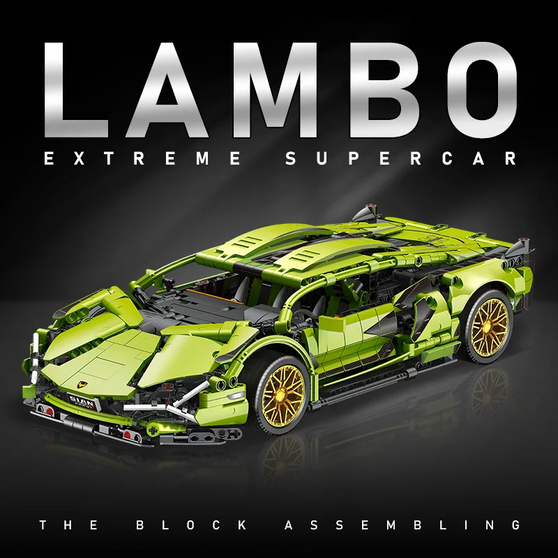 เทคนิคซุปเปอร์สปีด​​รถกีฬาบล็อ - Model Kit Lamborghini บทวิจารณ์และราคา