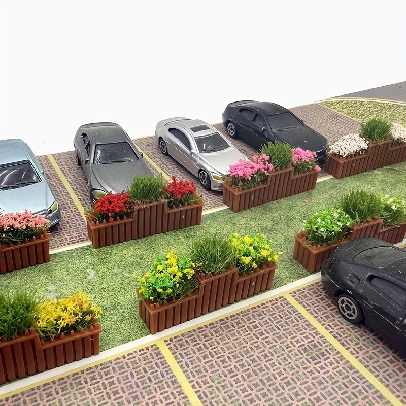 โมเดลแปลงปลูกต้นไม้จิ๋ว 2 ชิ้น - Plastic Model Paint บทวิจารณ์และราคา
