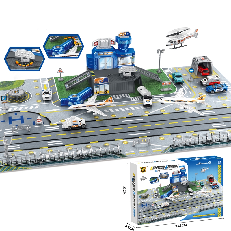 ชุดของเล่นฉากสนามบินสำหรับเด็ก - Model Kit Plane บทวิจารณ์และราคา