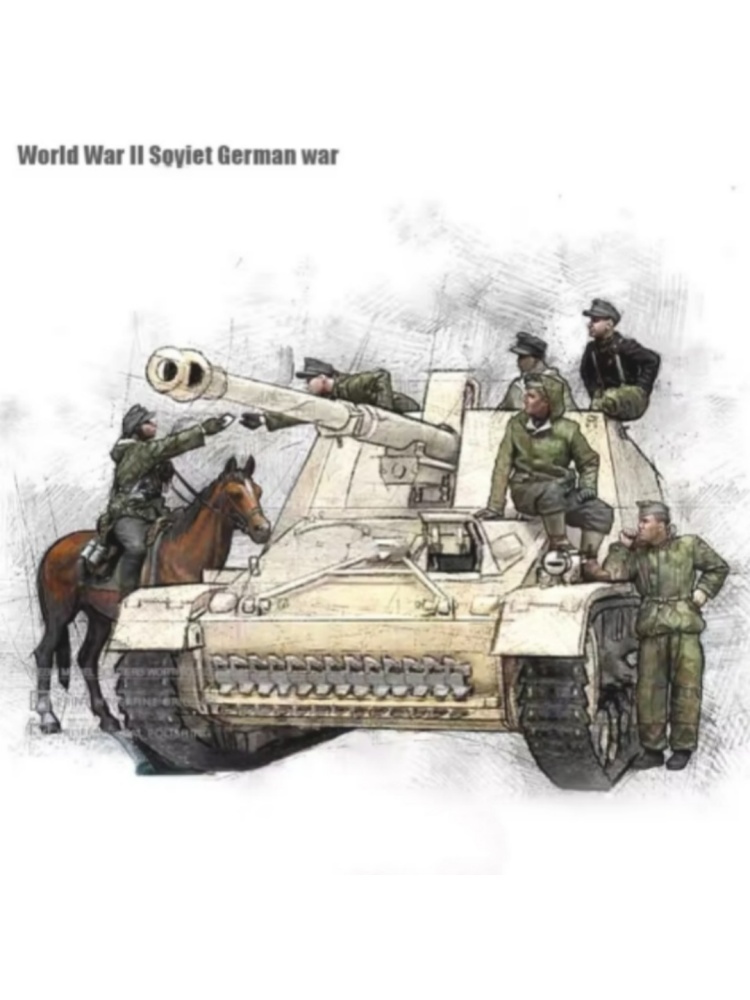 โมเดลเรซิ่น, สเกล 1/35 สงครามโ - Model Kit Horse บทวิจารณ์และราคา