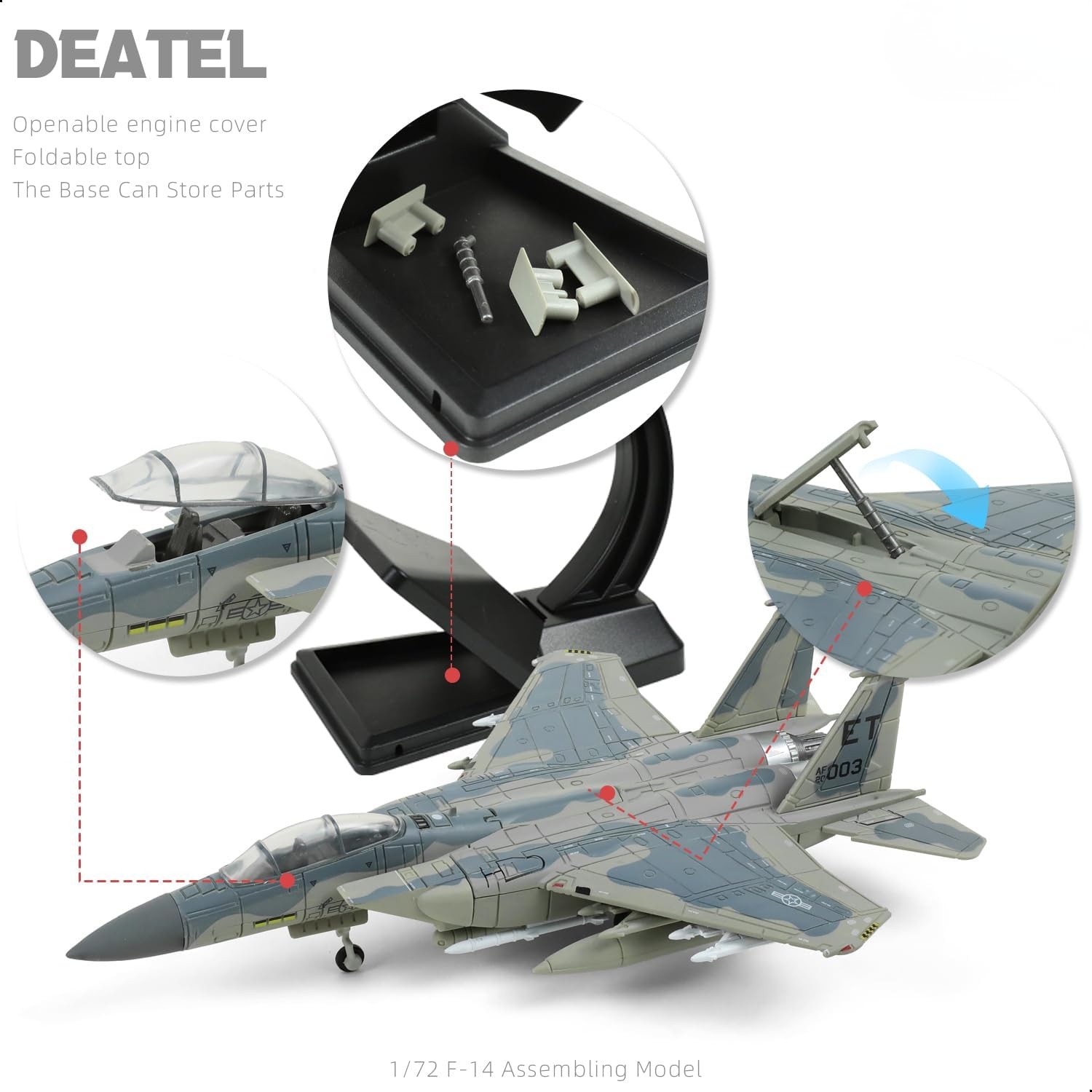 1/72 F-15EX Eagle II เครื่องบิ - Model Kit Plane บทวิจารณ์และราคา