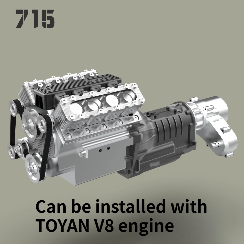 TWOLF 1/10 TW-715 ชุดโครงรถ 4W - Model Kit V8 Engine บทวิจารณ์และราคา
