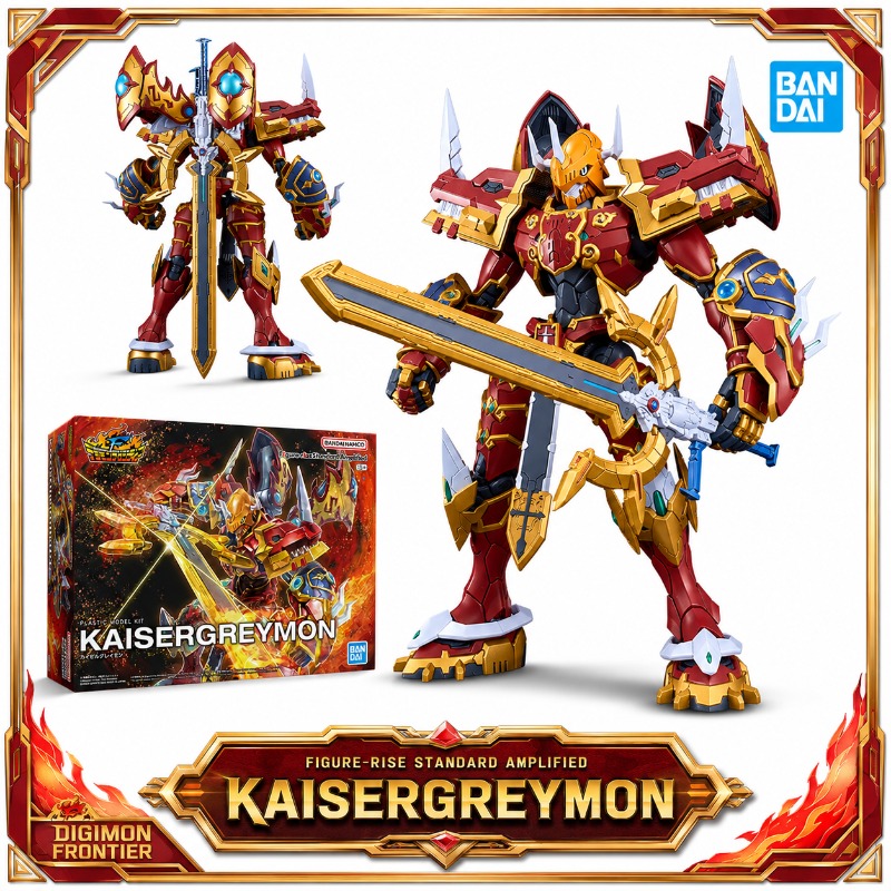 Bandai Figure-rise Standard Am - Model Kit Kaisergreymon บทวิจารณ์และราคา