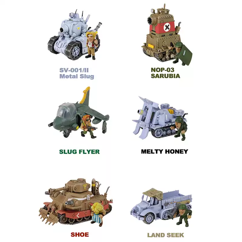 ชุดประกอบโมเดลขนาดเล็ก Action  - Model Kit Metal Slug บทวิจารณ์และราคา