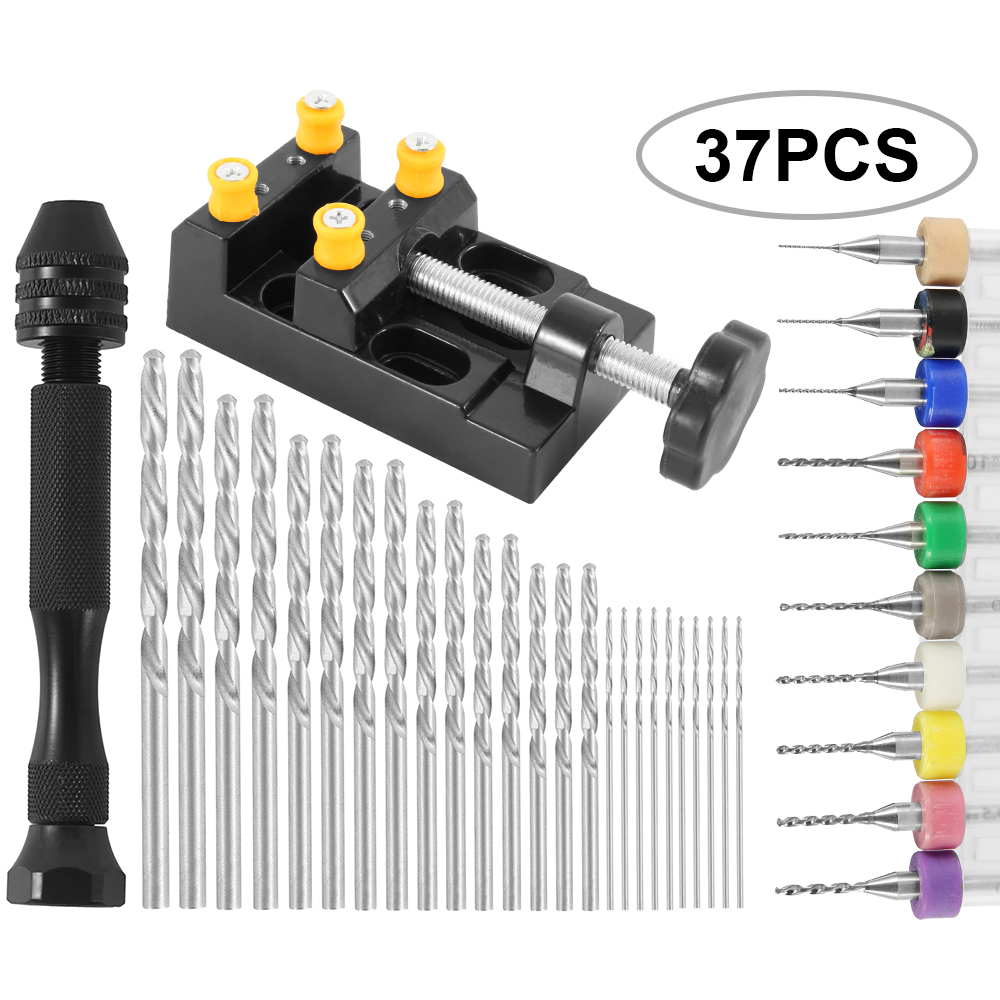 ชุดสว่านเกลียวแบบพกพา37ชิ้นประ - Pin Vice Micro บทวิจารณ์และราคา