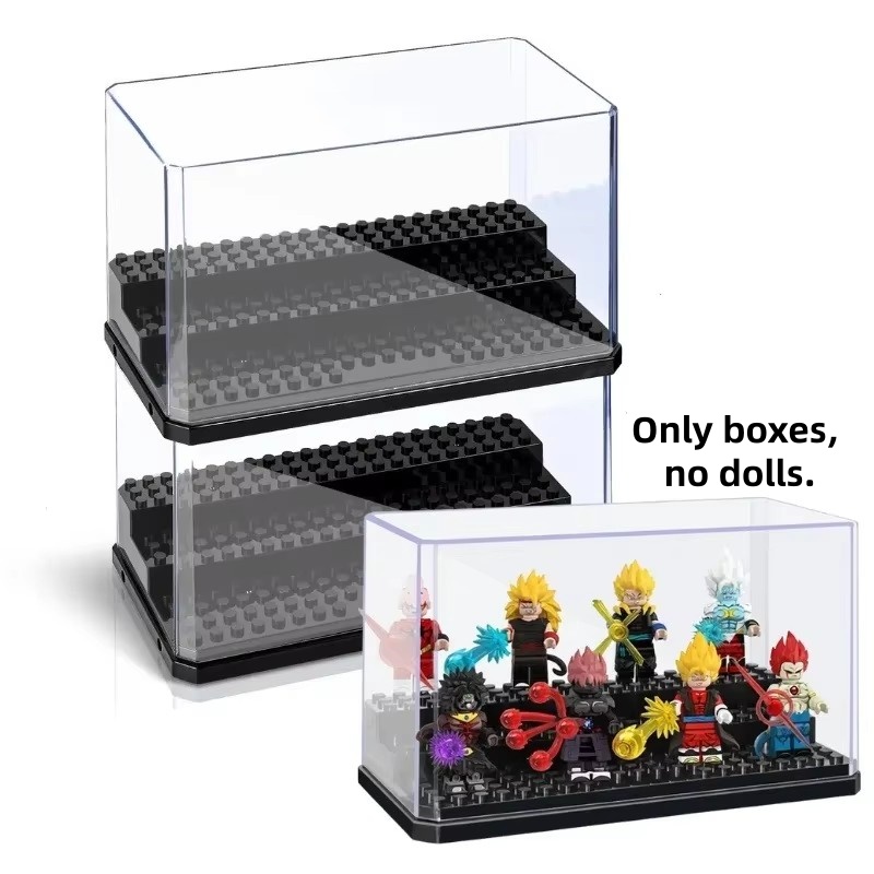 กล่องโชว์บล็อกตัวต่อที่เข้ากัน - Model Kit Box บทวิจารณ์และราคา