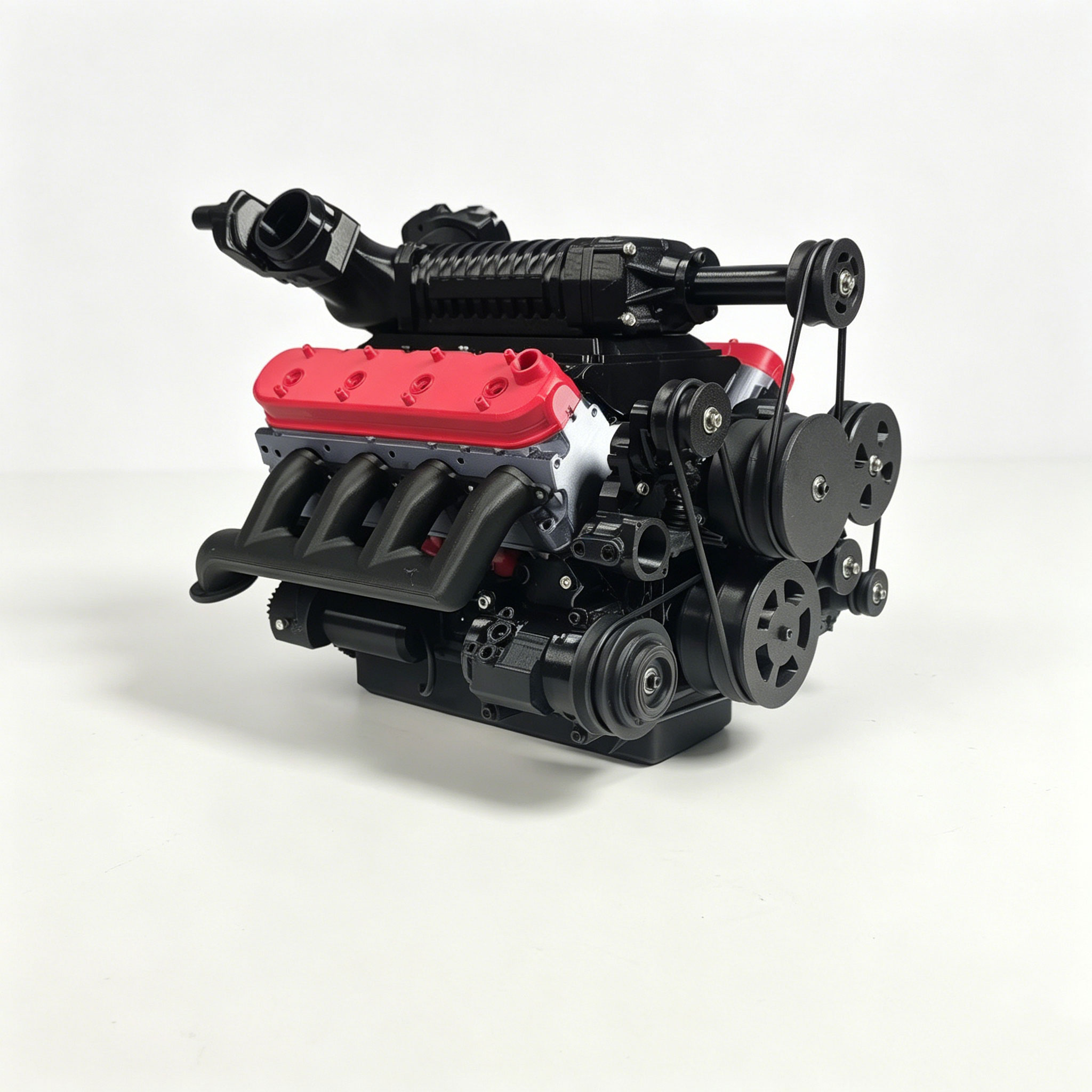 ชุดประกอบแบบจำลองเครื่องยนต์ L - Model Kit V8 Engine บทวิจารณ์และราคา