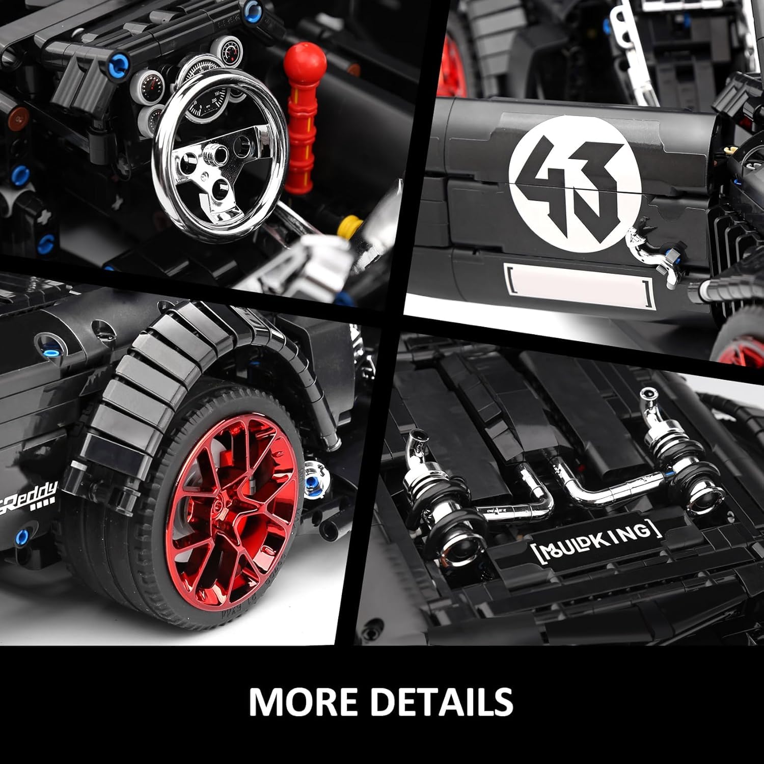 ตัวต่อ Mould King 13108 Mustan - Plastic Model Paint บทวิจารณ์และราคา