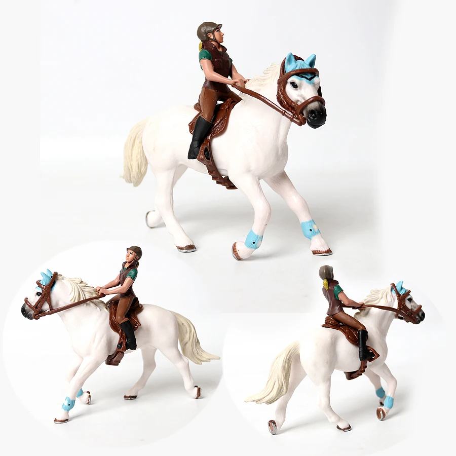 ม้าของเล่น ชุดของเล่นขี่ม้า ฟา - Model Kit Horse บทวิจารณ์และราคา