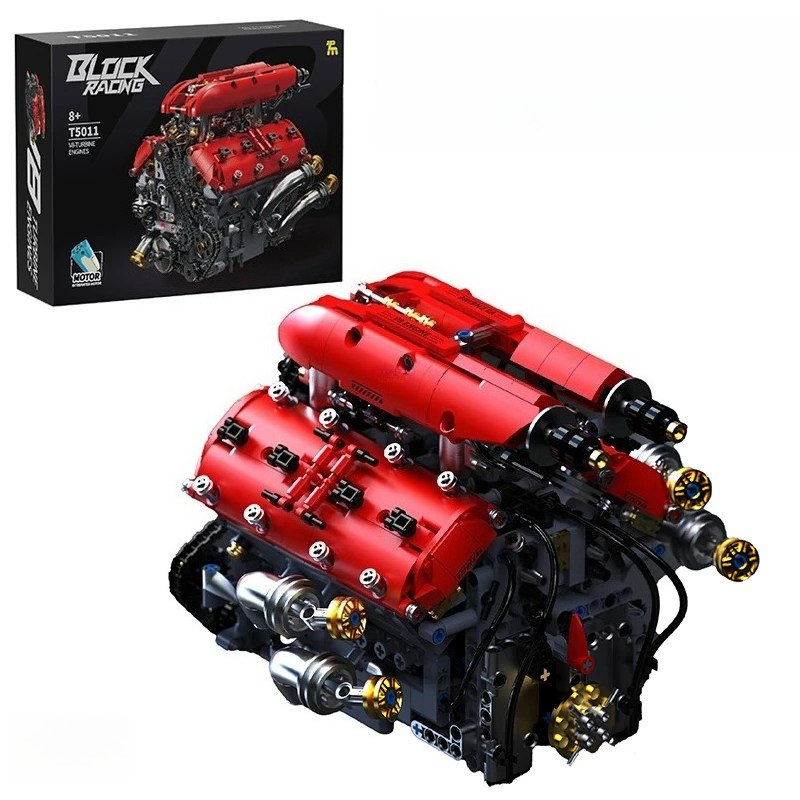 ชุดตัวต่อรถสปอร์ต T5011 1370 ช - Model Kit V8 Engine บทวิจารณ์และราคา