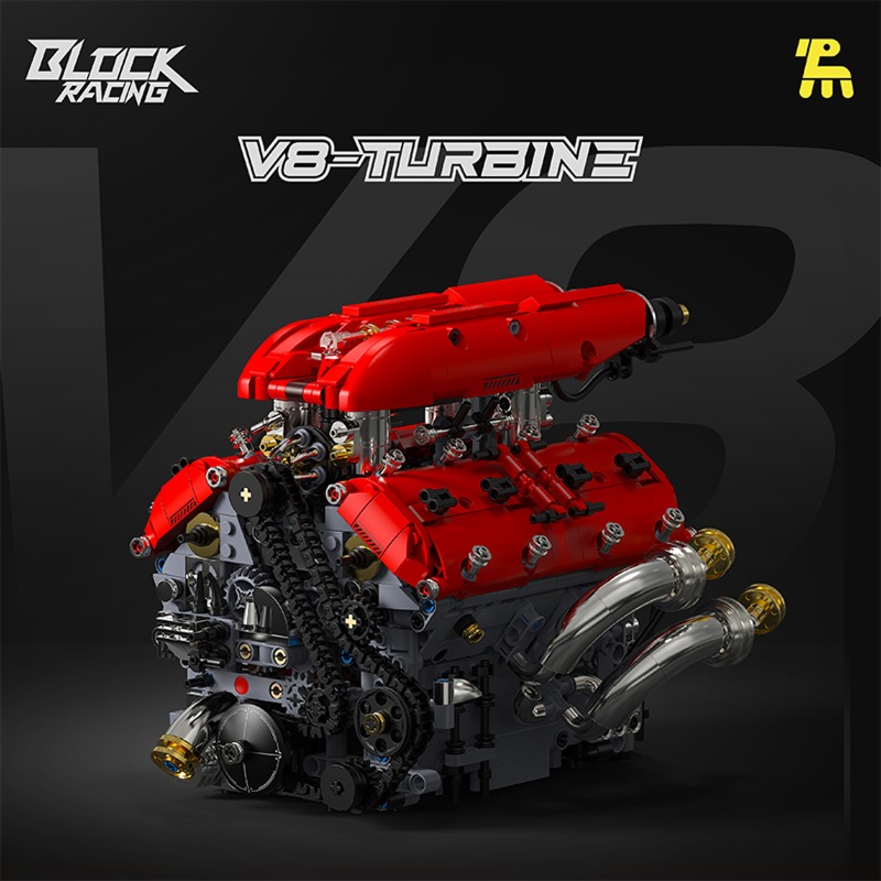 ชุดตัวต่อรถสปอร์ต T5011 1370 ช - Model Kit V8 Engine บทวิจารณ์และราคา