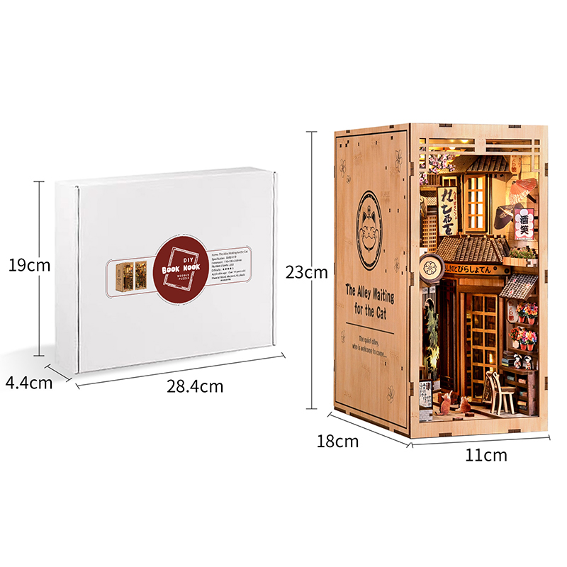 ชุดประกอบบ้านไม้ LED แบบ DIY 3 - Model Kit In Era บทวิจารณ์และราคา