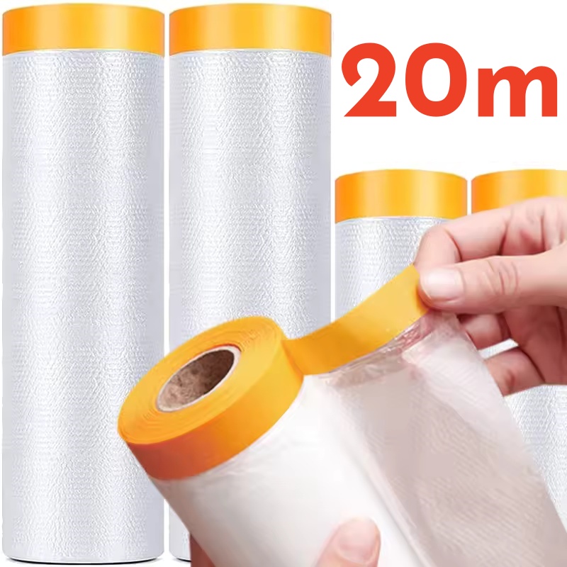 1 ม้วน 4x20m เทปและผ้าม่าน,Pre - Plastic Model Paint บทวิจารณ์และราคา