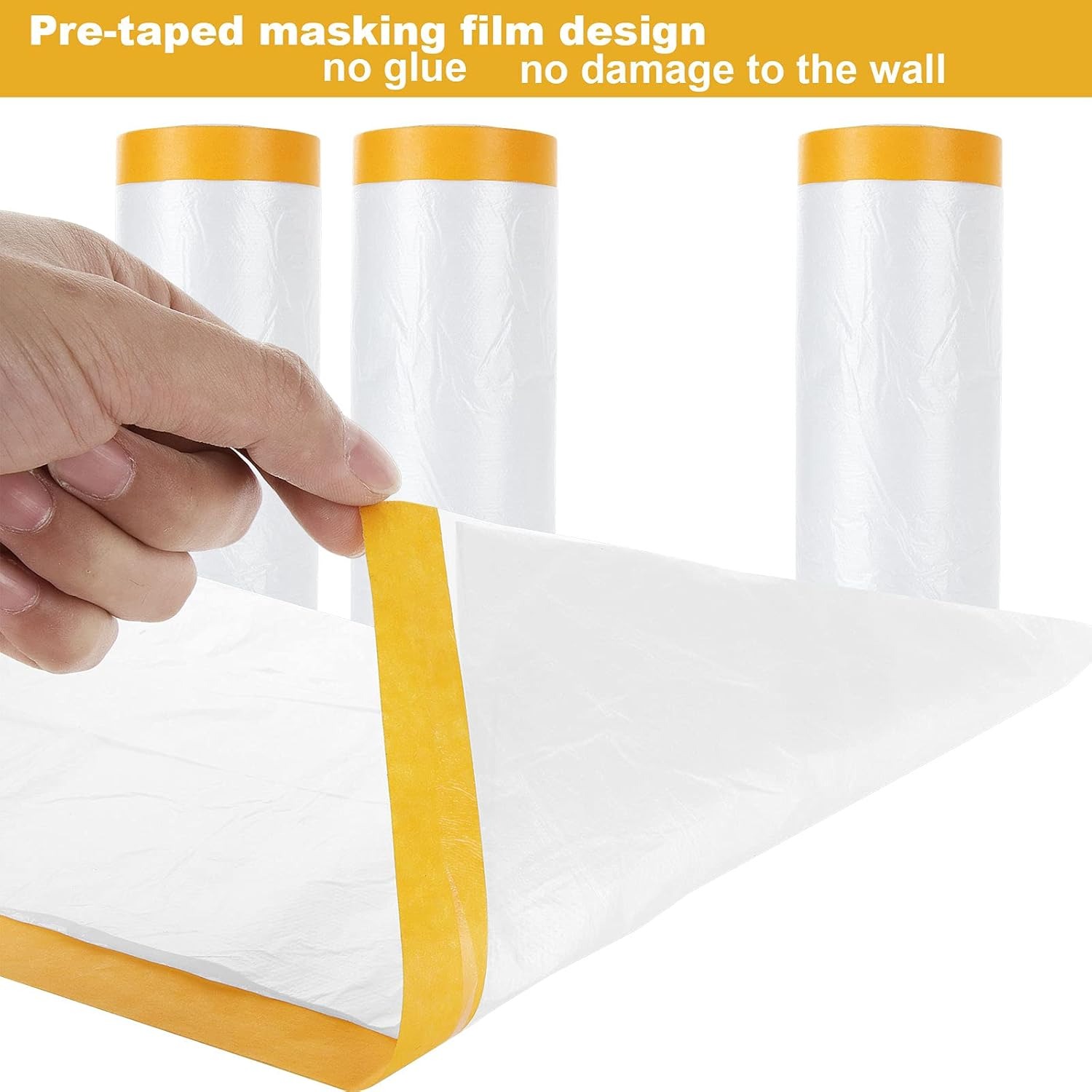 1 ม้วน 4x20m เทปและผ้าม่าน,Pre - Plastic Model Paint บทวิจารณ์และราคา