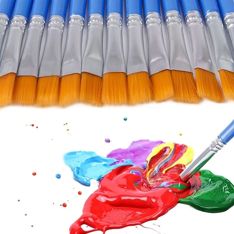 แปรงทาสีไนลอนด้ามพลาสติก อุปกร - Plastic Model Paint บทวิจารณ์และราคา