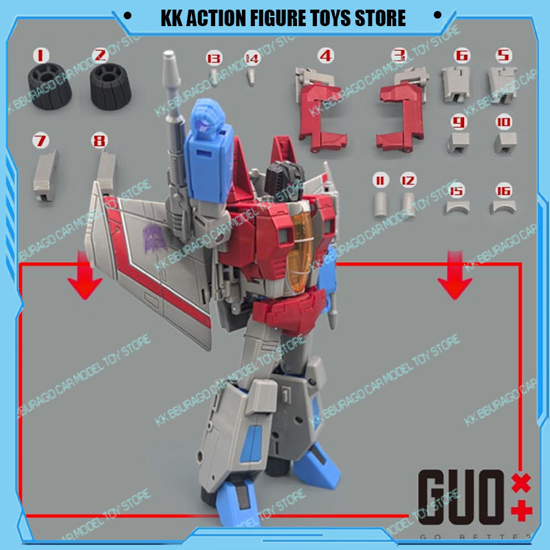 ชุดอัพเกรดฟิกเกอร์แอคชั่น GUO  - Model Kit Studio บทวิจารณ์และราคา