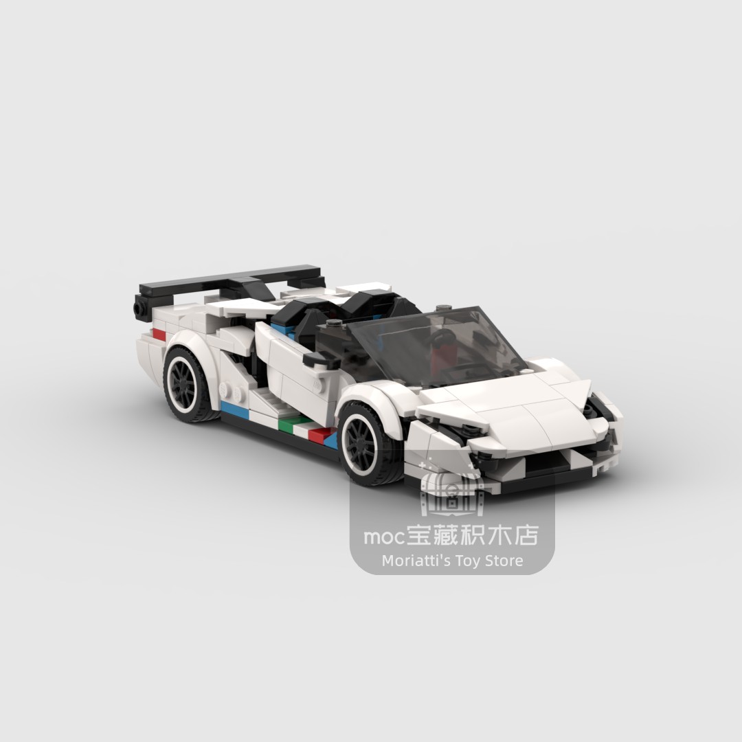 ตัวต่อรถแข่ง MOC Lambo Aventad - Model Kit Lamborghini บทวิจารณ์และราคา