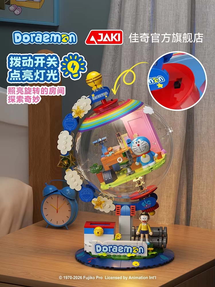 JAKI โดราเอมอน กล่องสุ่มบล็อกส - Model Kit Box บทวิจารณ์และราคา