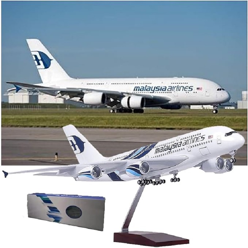 1:160 สเกลมอลเซียแอร์ไลน์ A380 - Model Kit Plane บทวิจารณ์และราคา